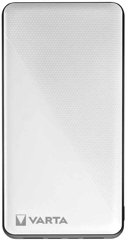 Baterie Externa Varta Energy, 20000mAh, 15W, 2 x USB-A - 1 x USB-C, Alba