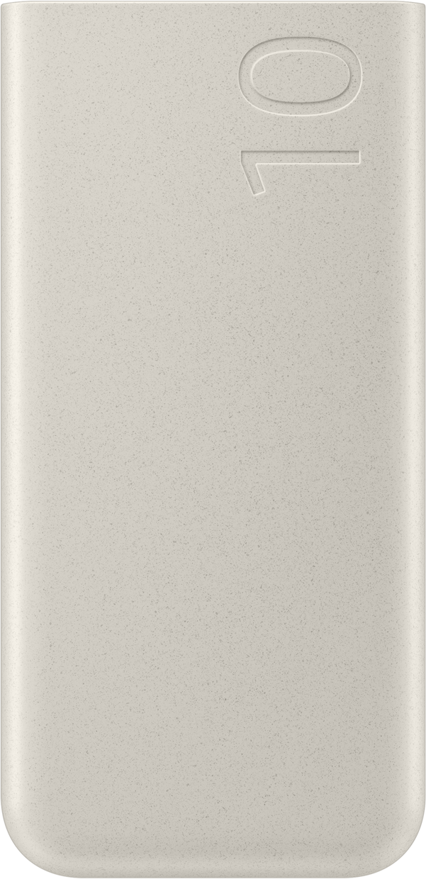 Baterie Externa Samsung, 10000mAh, 25W, PD, 2 x USB-C, Bej EB-P3401XUEGWW