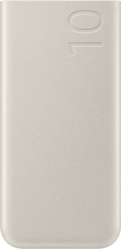 Baterie Externa Samsung, 10000mAh, 25W, PD, 2 x USB-C, Bej EB-P3401XUEGWW