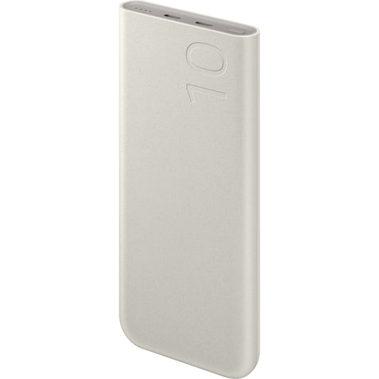 Baterie Externa Samsung, 10000mAh, 25W, PD, 2 x USB-C, Bej, Resigilata EB-P3400XUEGEU