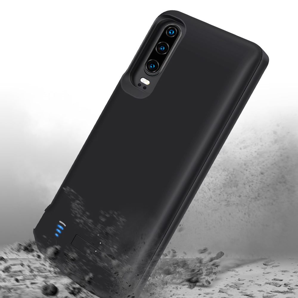Baterie Externa Tip Husa Techsuit Power Pro Battery pentru Huawei P30 Pro New Edition / P30 Pro, 5000mAh, Neagra
