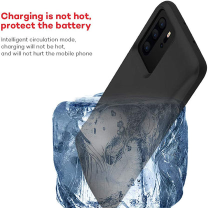 Baterie Externa Tip Husa Techsuit Power Pro Battery pentru Huawei P30 Pro New Edition / P30 Pro, 5000mAh, Neagra