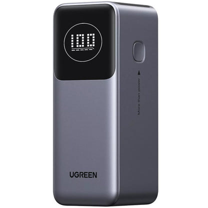 Baterie Externa UGREEN PB724, 12000mAh, 100W, QC + PD, 1 x USB-A - 1 x USB-C, Gri