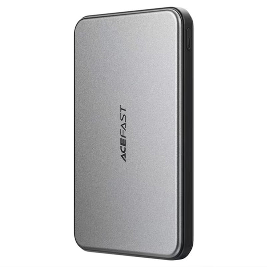 Baterie Externa Wireless Acefast M30, 5000mAh, 20W, PD + FQI, 1 x QI - 2 x USB-C, Neagra