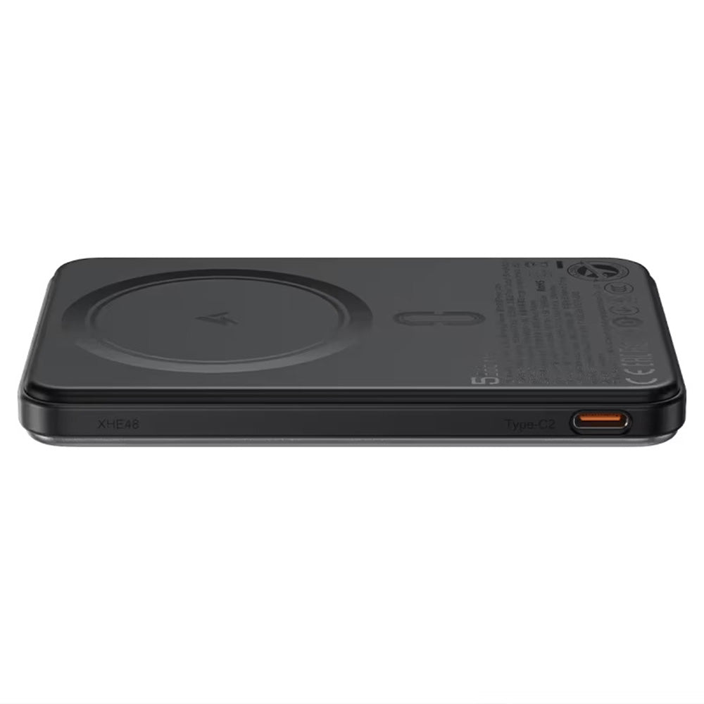 Baterie Externa Wireless Acefast M30, 5000mAh, 20W, PD + FQI, 1 x QI - 2 x USB-C, Neagra