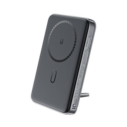 Baterie Externa Wireless Acefast M6, 10000mAh, 20W, PD + FQI, 1 x QI - 1 x USB-C, Neagra
