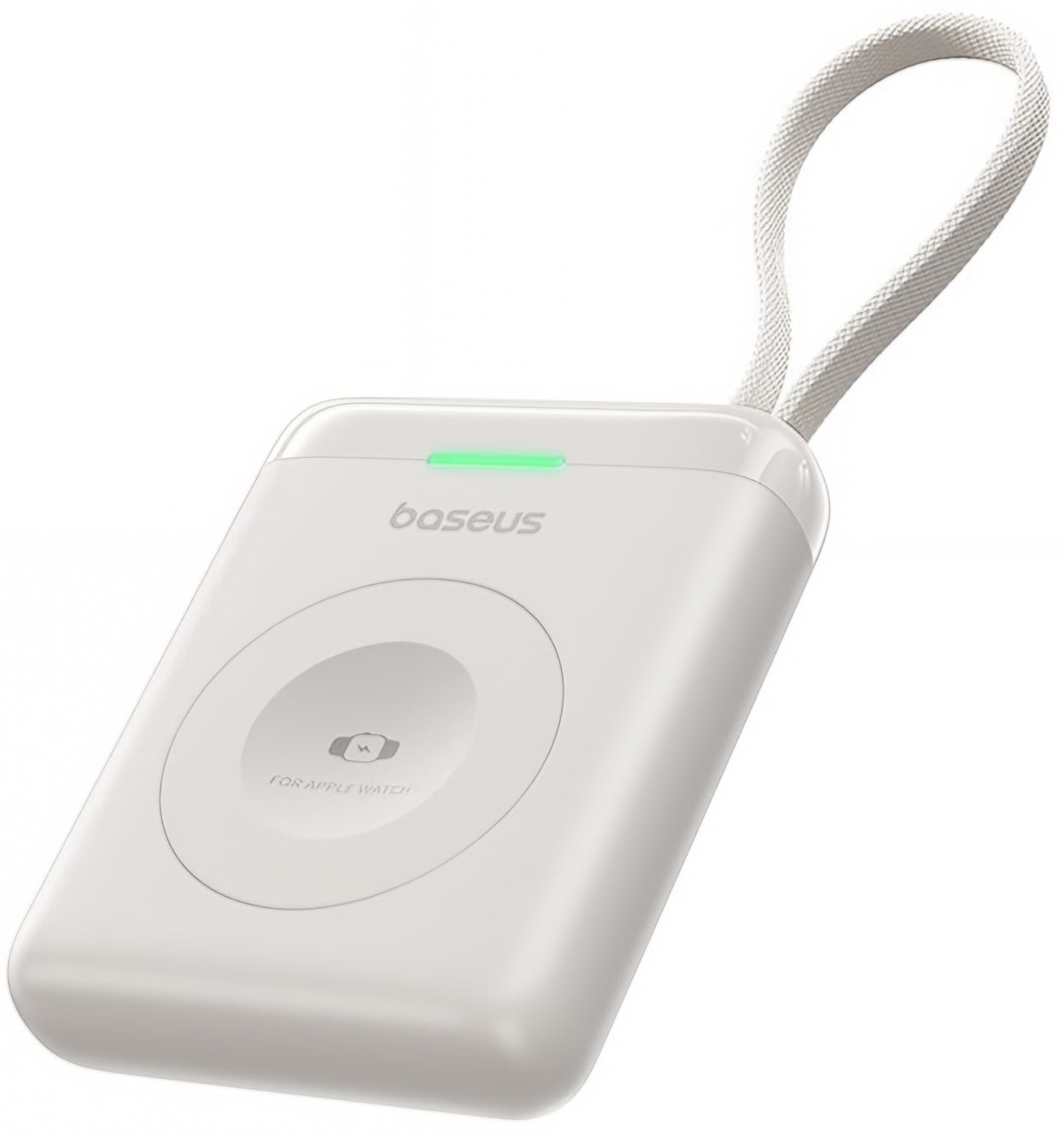 Baterie Externa Wireless Baseus EnerFill FW11, 1640mAh, 5W, 1 x QI, Alba E0205302