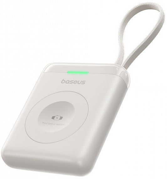 Baterie Externa Wireless Baseus EnerFill FW11, 1640mAh, 5W, 1 x QI, Alba E0205302