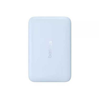 Baterie Externa Wireless Baseus EnerFill FM11 Ultra-Mini, 10000mAh, 22.5W, PD + FQI, 1 x QI - 1 x USB-C, Albastra P1008210E313-00