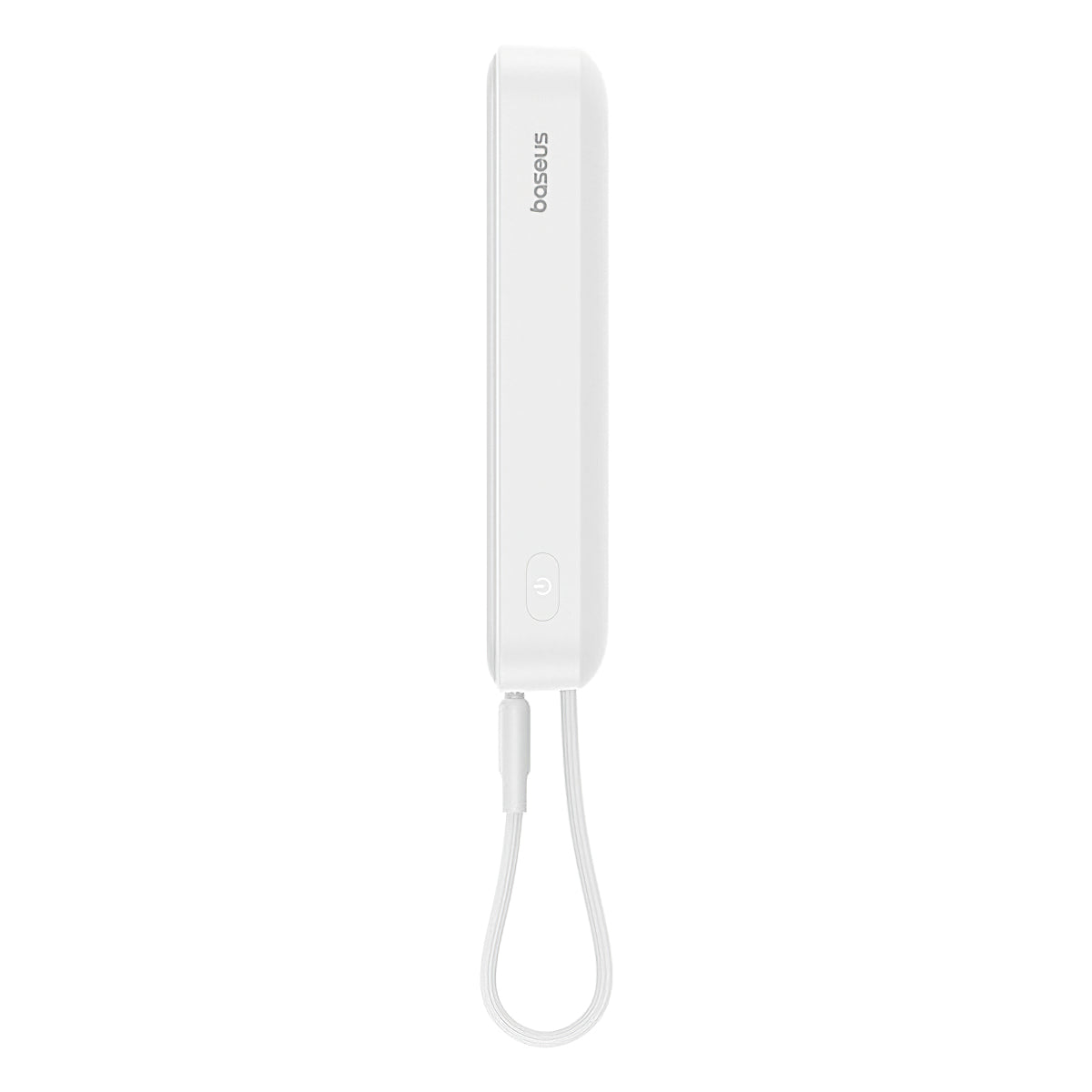 Baterie Externa Wireless Baseus Magnetic Mini, 10000mAh, 30W, PD + FQI, 1 x QI - 2 x USB-C, Alba P1002210B223-00