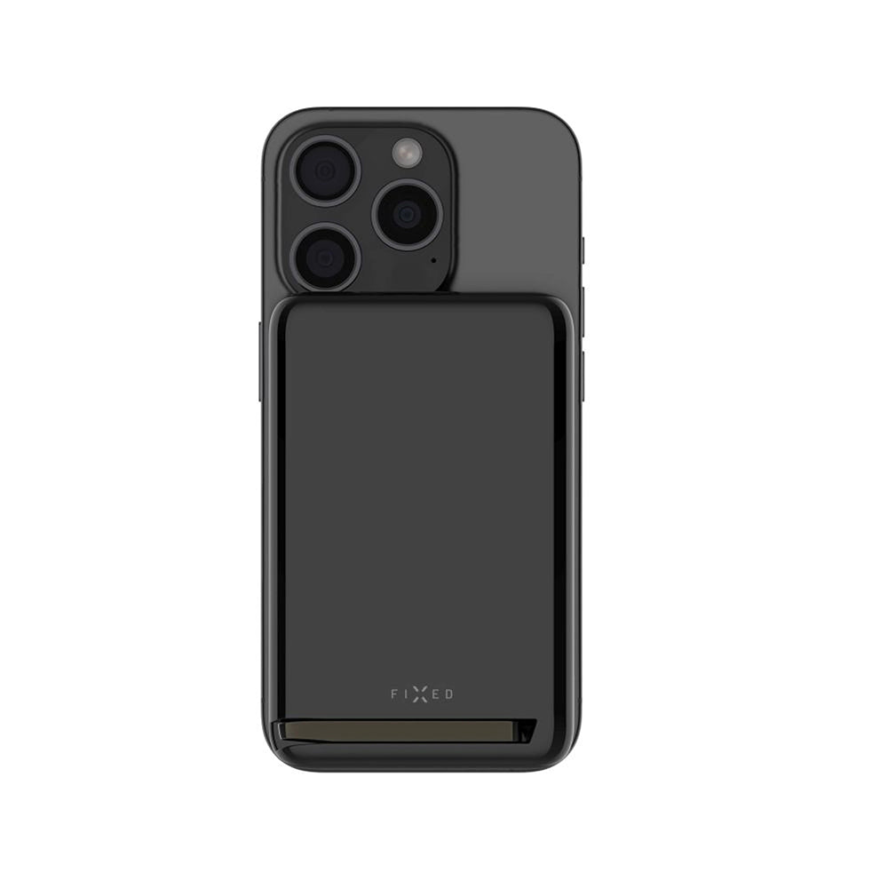 Baterie Externa Wireless Fixed MagZen 10 Pro, 10000mAh, 30W, PD + FQI, 1 x QI - 1 x USB-C, Neagra