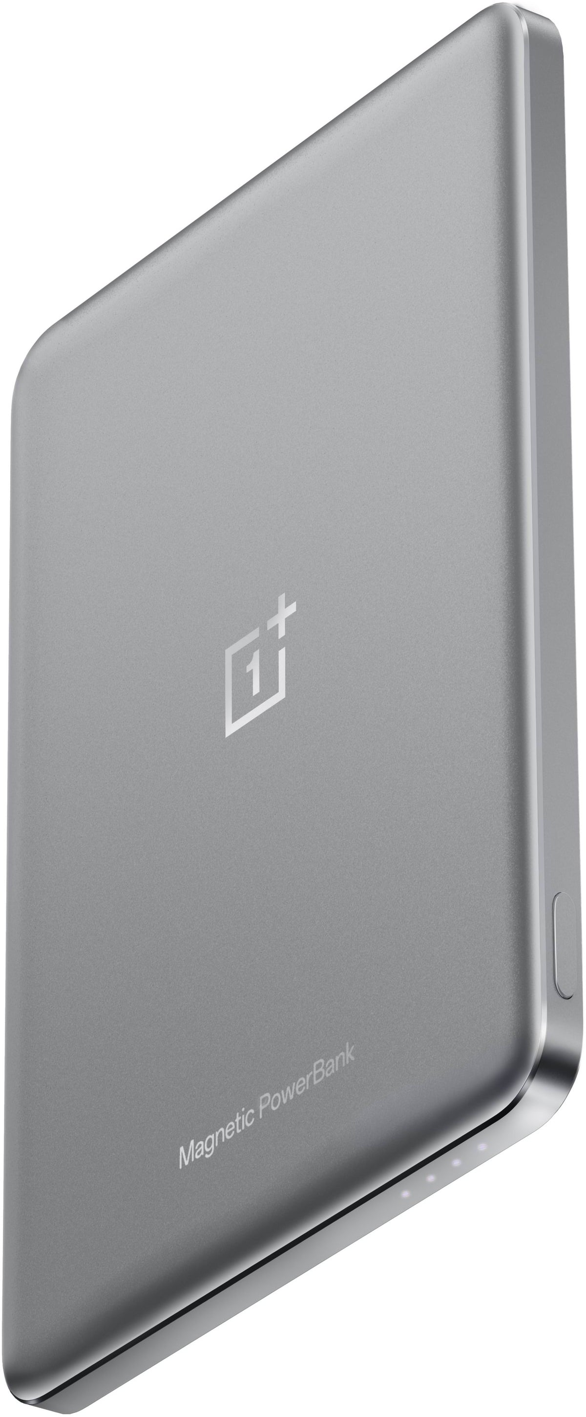 Baterie Externa Wireless OnePlus Slim Magnetic, 5000mAh, 10W, FQI, 1 x USB-C, Gri