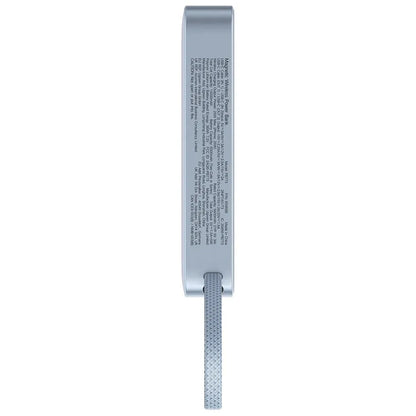 Baterie Externa Wireless UGREEN MagFlow PB773 (65958B), 10000mAh, 25W, PD + FQI, 1 x QI - 2 x USB-C, Albastra