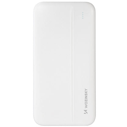 Baterie Externa WZK WPBWE1, 10000mAh, 10W, 2 x USB-A, Alba