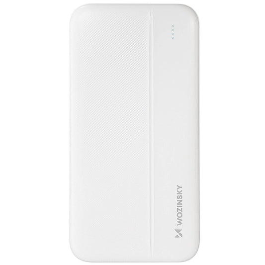 Baterie Externa WZK WPBWE1, 10000mAh, 10W, 2 x USB-A, Alba