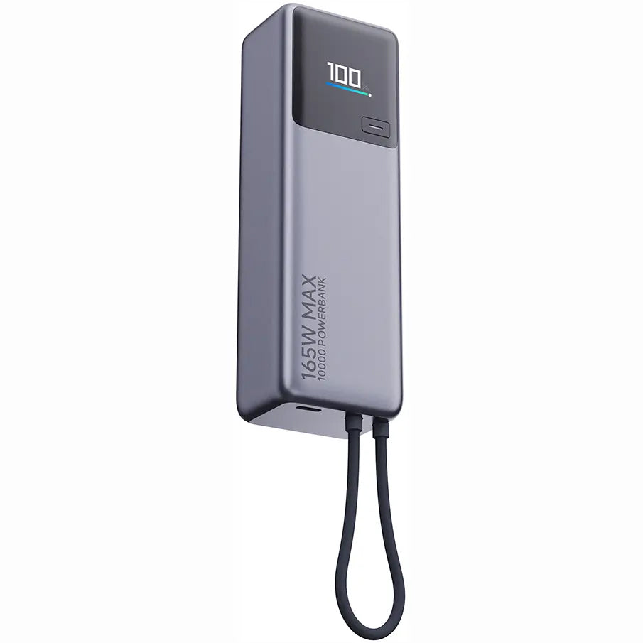 Baterie Externa Xiaomi, 10000mAh, 165W, PD, 2 x USB-C, Gri PB1165MI