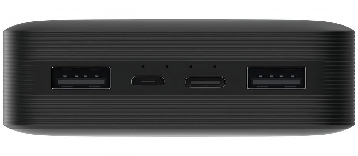 Baterie Externa Xiaomi, 20000mAh, 18W, QC, 2 x USB-A, Neagra PB200LZM