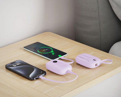 Baterie Externa XO Design PR246, 10000mAh, 22.5W, PD, 1 x Lightning - 2 x USB-C, Mov