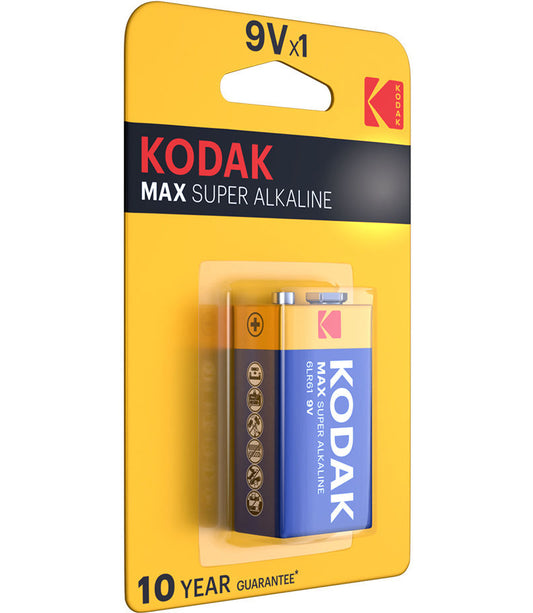 Baterie Kodak Max Super, 6LR61 (9V)