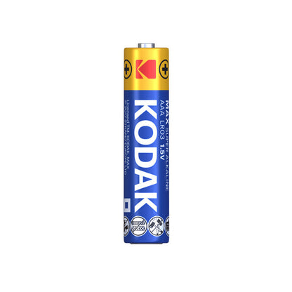 Baterie Kodak Max Alkaline, AAA / LR3, Set 4 bucati EKSTD30952812P4