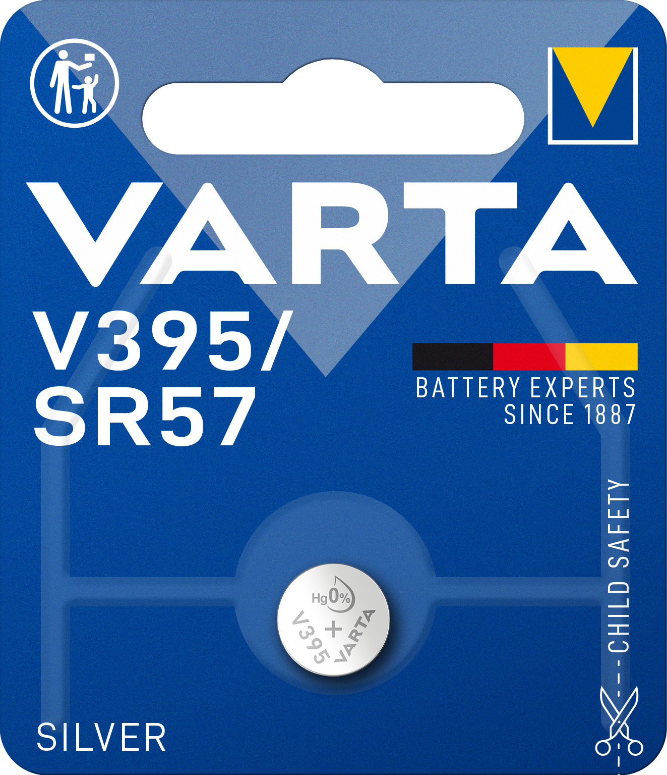 Baterie Varta, V395 / SR57