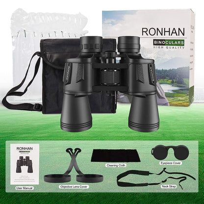 Binoclu Techsuit BN3, 20x, 50mm, Negru