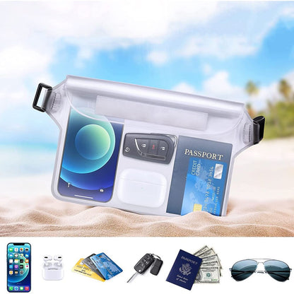 Borseta Waterproof Techsuit, Universala, Albastra