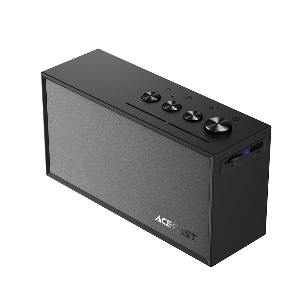 Boxa Bluetooth Acefast K9 Go, 7W, TWS, RGB, Waterproof, Neagra