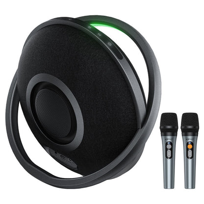Boxa Bluetooth Acefast Karaoke K5 Max, 350W, TWS, RGB, Waterproof, Neagra