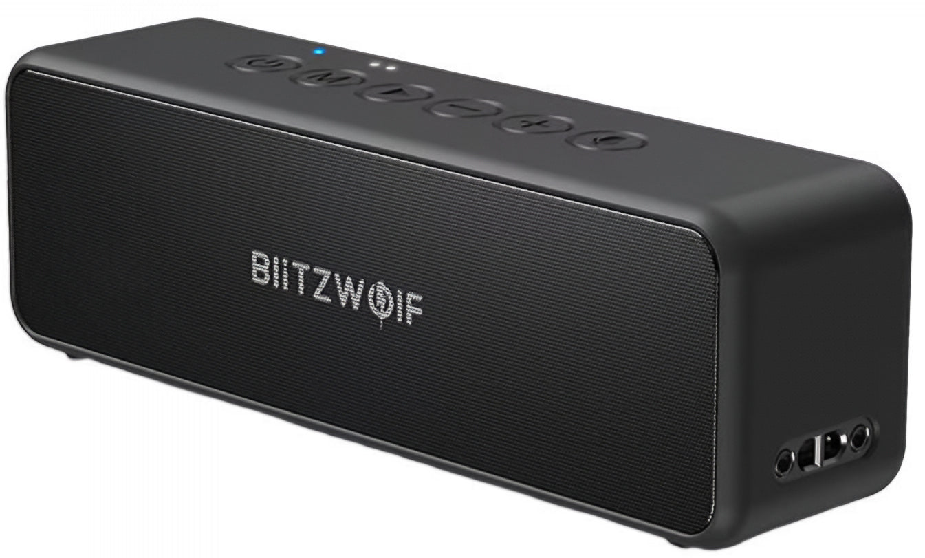Boxa Bluetooth BlitzWolf BW-WA4, 30W, TWS, Waterproof, Neagra