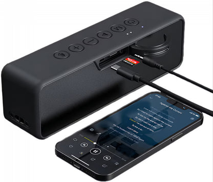 Boxa Bluetooth BlitzWolf BW-WA4, 30W, TWS, Waterproof, Neagra