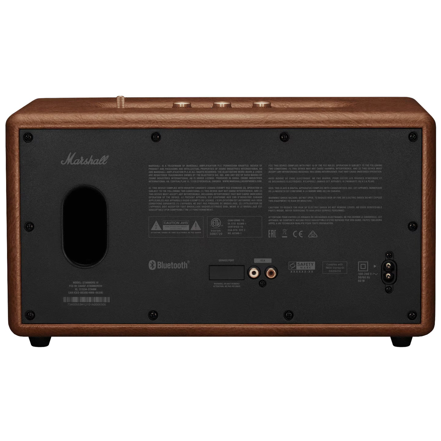 Boxa Bluetooth Marshall Stanmore III, 80W, Maro