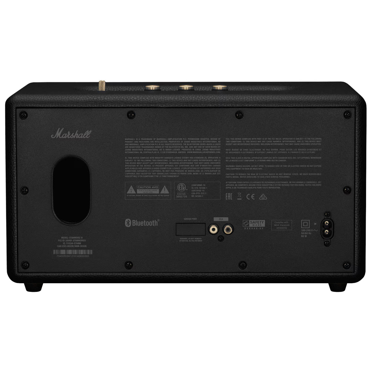 Boxa Bluetooth Marshall Stanmore III, 80W, Neagra, Resigilata