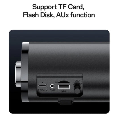 Boxa Bluetooth Yesido YSW27, 10W, RGB, Neagra