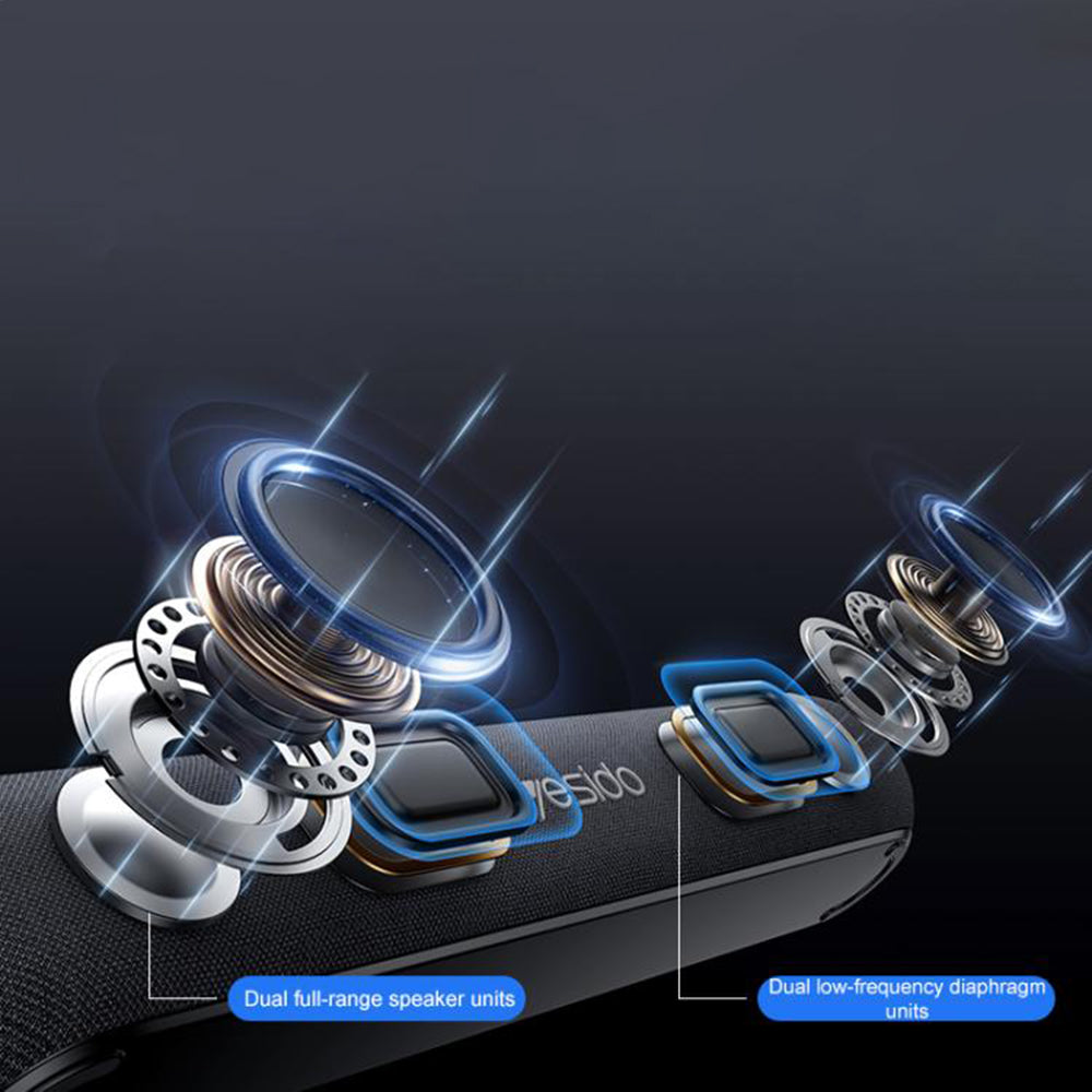 Boxa Bluetooth Yesido YSW42, 20W, Neagra