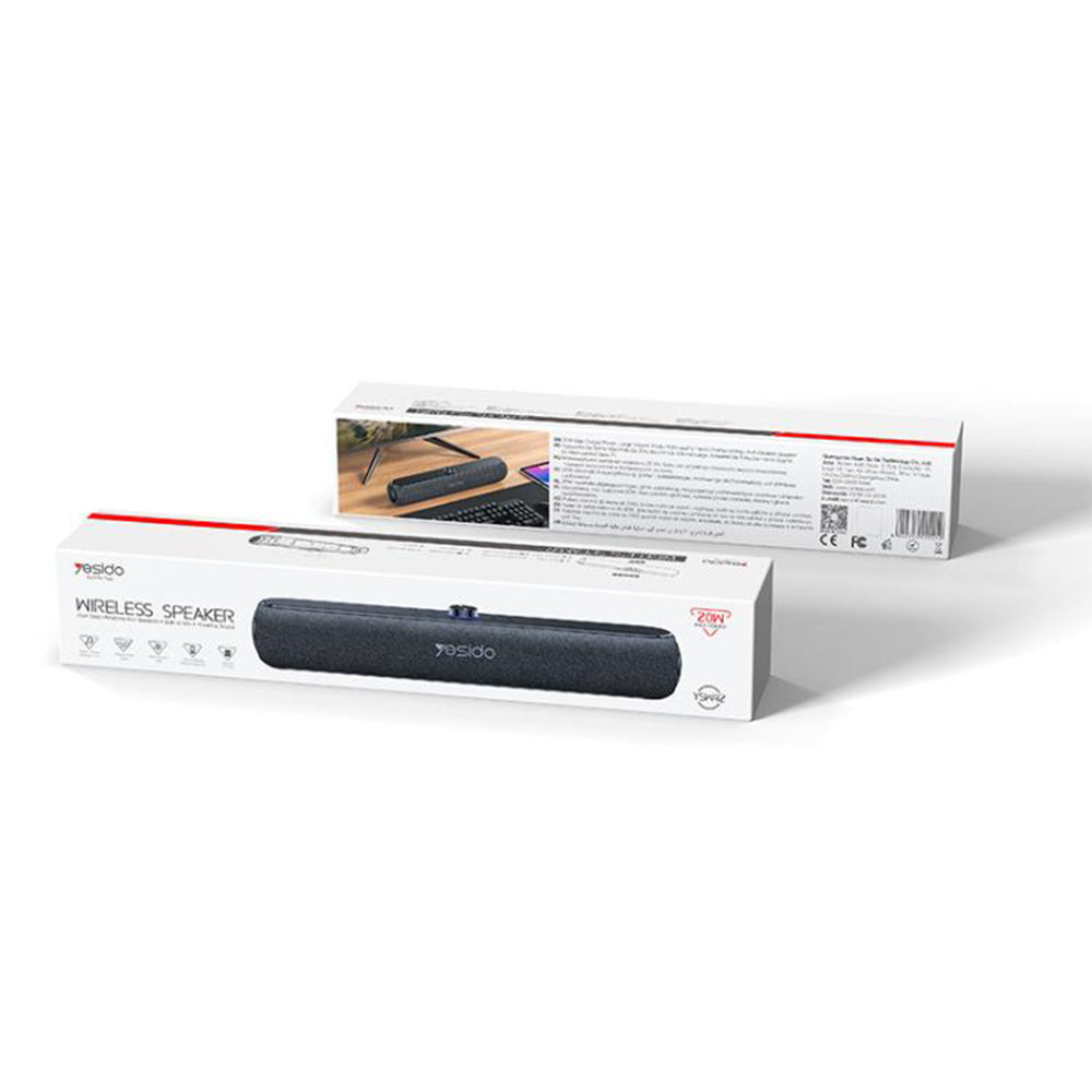 Boxa Bluetooth Yesido YSW42, 20W, Neagra