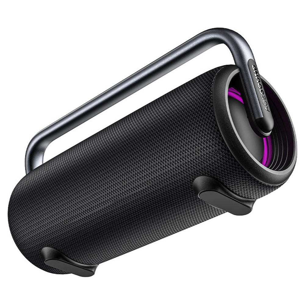 Boxa Portabila Bluetooth Acefast K2 Pro, 2 x 50W - 2 x 10W, RGB, Waterproof, Neagra