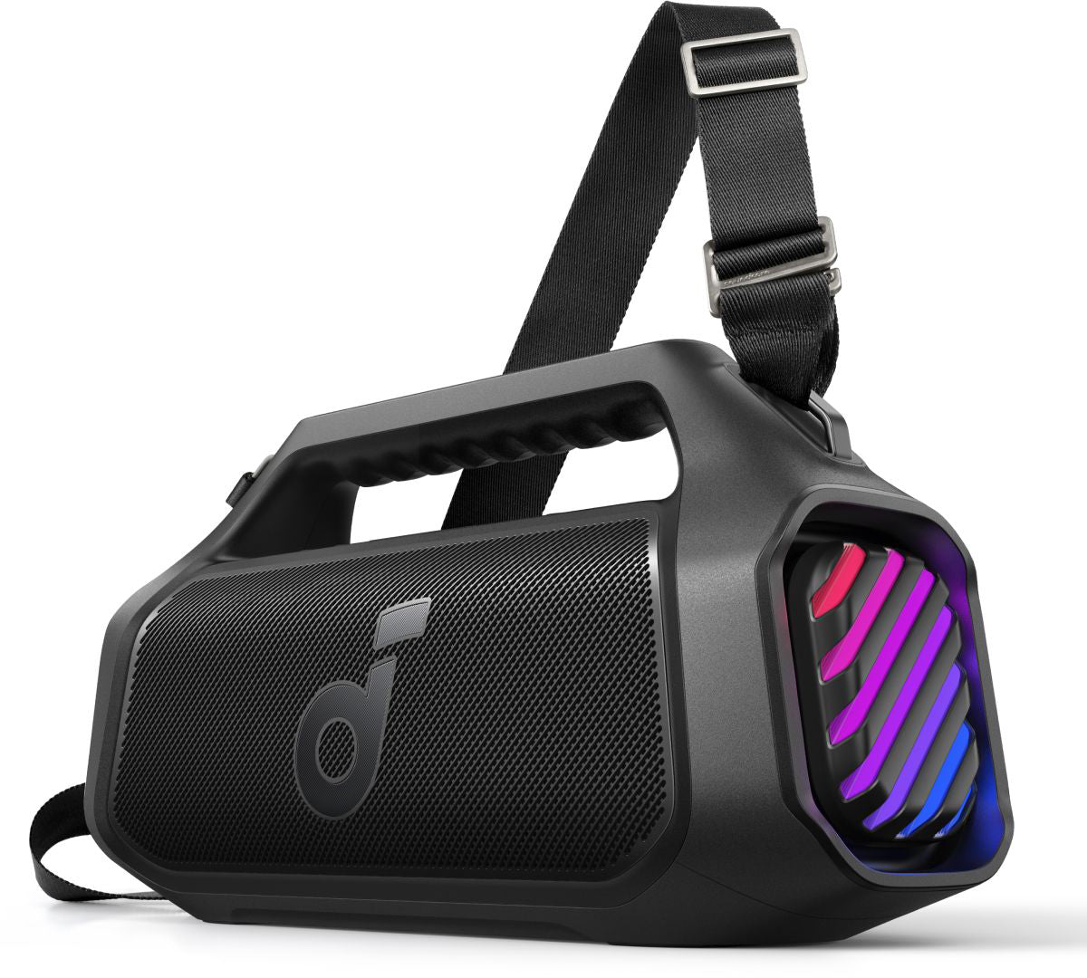 Boxa Portabila Bluetooth Anker SoundCore Boom 2 Plus New Version, 140W, TWS, RGB, Waterproof, Neagra A3134012