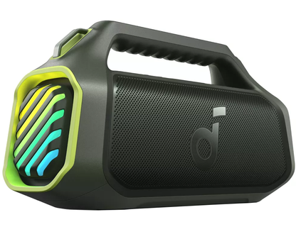 Boxa Portabila Bluetooth Anker SoundCore Boom 2 Plus New Version, 140W, TWS, RGB, Waterproof, Verde A3134062