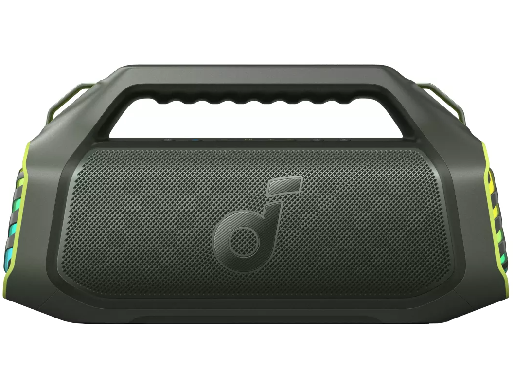 Boxa Portabila Bluetooth Anker SoundCore Boom 2 Plus New Version, 140W, TWS, RGB, Waterproof, Verde A3134062