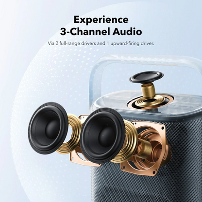 Boxa Portabila Bluetooth Anker SoundCore Motion X500, 40W, Waterproof, Roz A3131051