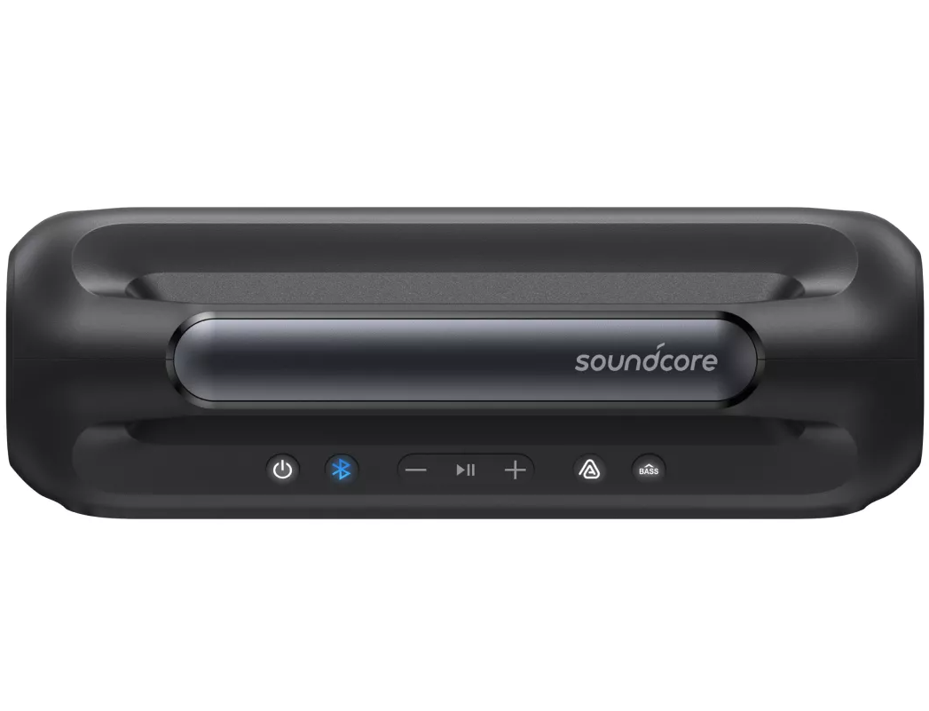 Boxa Portabila Bluetooth Anker SoundCore Boom 2 New Version, 80W, TWS, RGB, Waterproof, Neagra A3138012