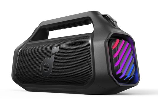 Boxa Portabila Bluetooth Anker SoundCore Boom 2 Plus New Version, 140W, TWS, RGB, Waterproof, Neagra A3134012