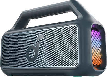 Boxa Portabila Bluetooth Anker SoundCore Boom 2 New Version, 80W, TWS, RGB, Waterproof, Albastra A3138032