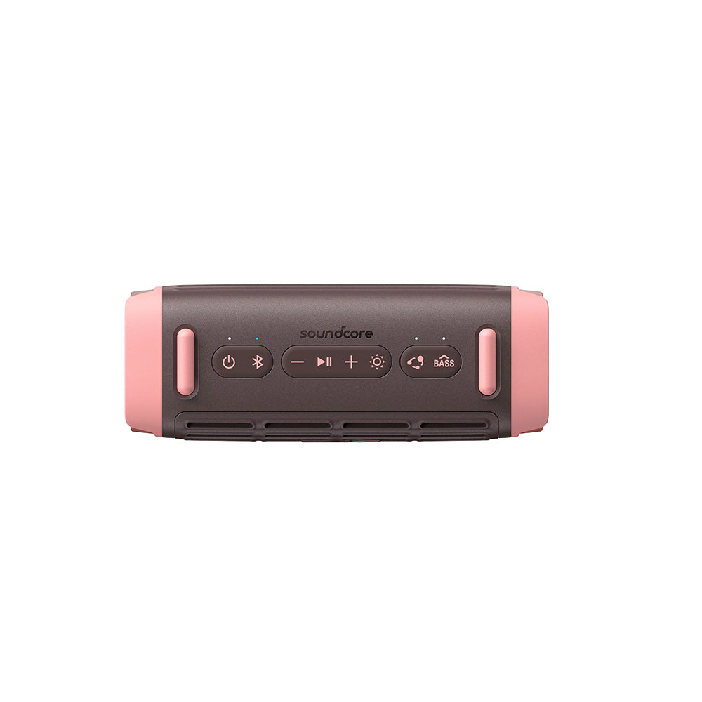 Boxa Portabila Bluetooth Anker SoundCore Boom 3i, 50W, RGB, Waterproof, Maro Roz D5100080