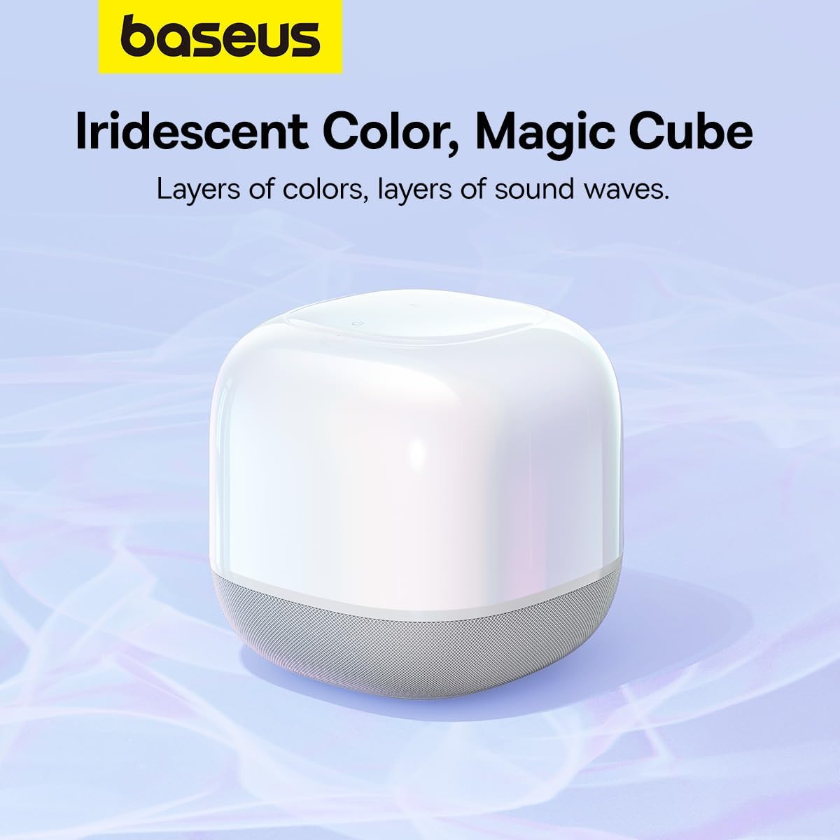 Boxa Portabila Bluetooth Baseus AeQur V2, Alba