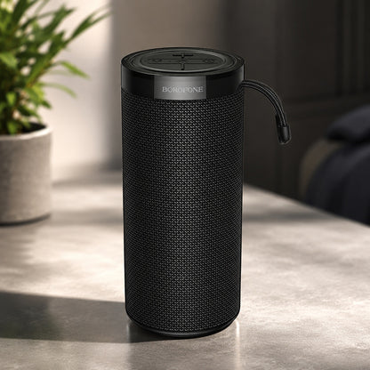 Boxa Portabila Bluetooth Borofone BR105 Loud, 10W, TWS, RGB, Bleumarin
