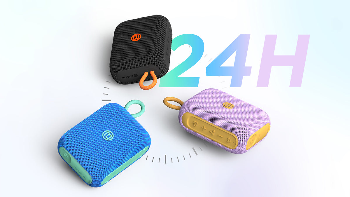 Boxa Portabila Bluetooth Bugani Rove Go 5, 12W, TWS, Waterproof, Albastra