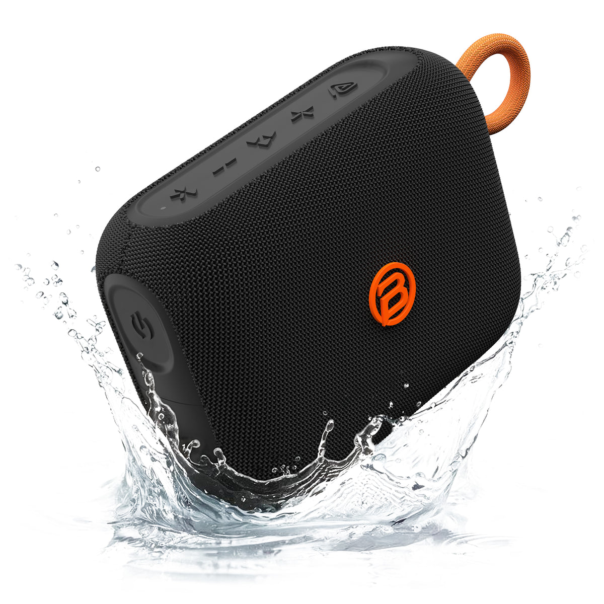 Boxa Portabila Bluetooth Bugani Rove Go 5, 12W, TWS, Waterproof, Neagra