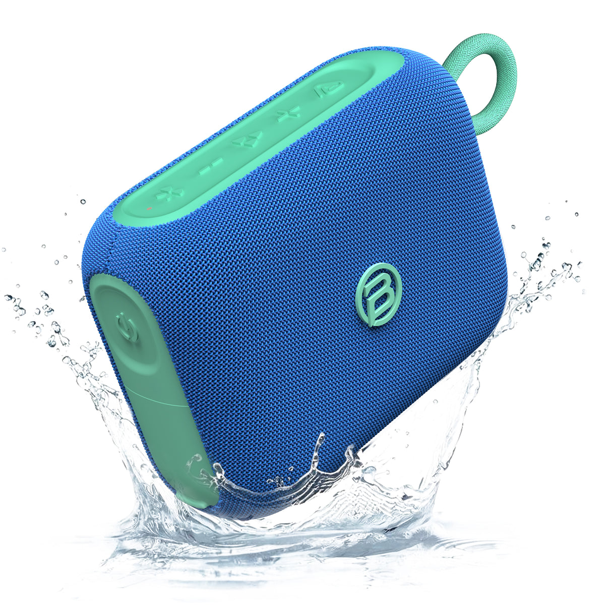 Boxa Portabila Bluetooth Bugani Rove Go 5, 12W, TWS, Waterproof, Albastra